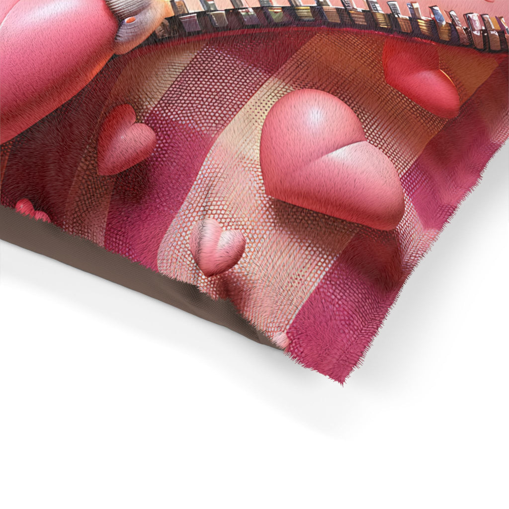 Corgi Valentine's Dog Bed