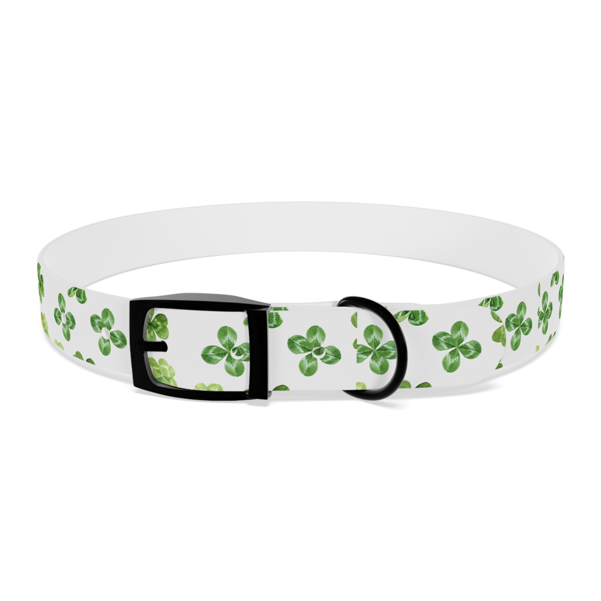 St Patrick's Day Clovers Dog Collar