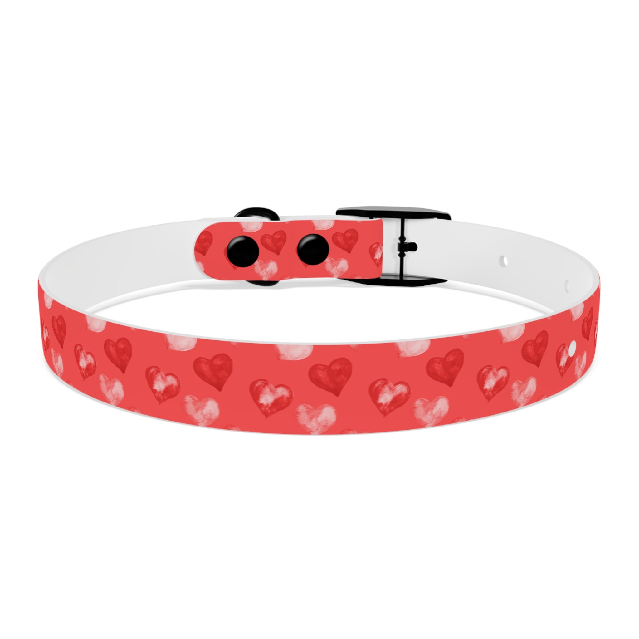 Valentine's Day Hearts Dog Collar