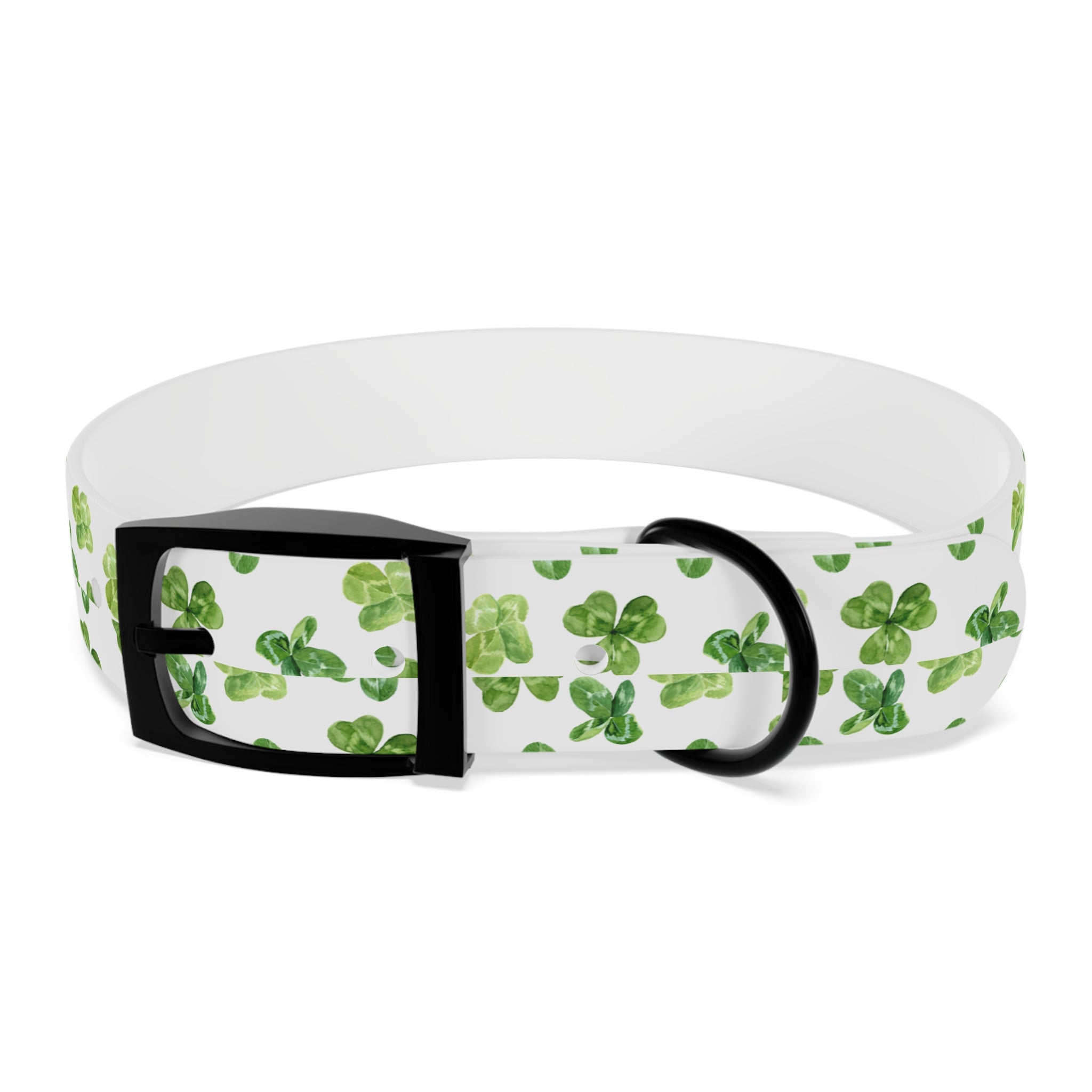 St Patrick's Day Clovers Dog Collar