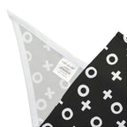 Black & White Naughts and Crosses Dog Bandana