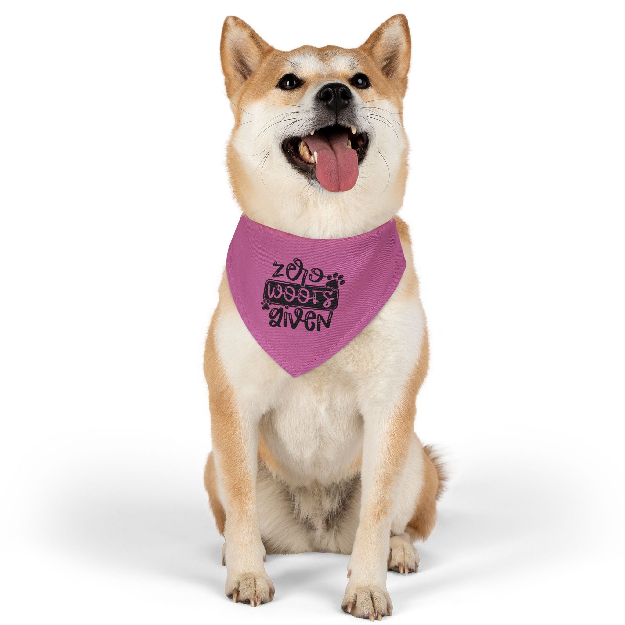 Zero Woofs Given Pet Bandana Collar