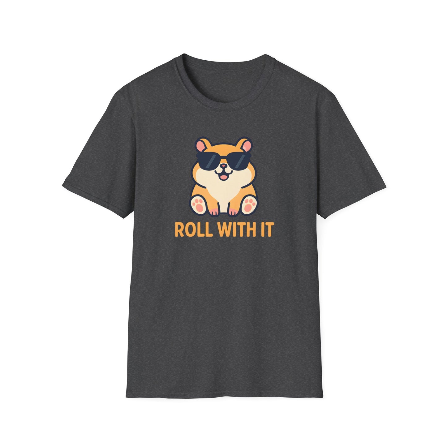 Corgi With Sunglasses Roll With It T-Shirt