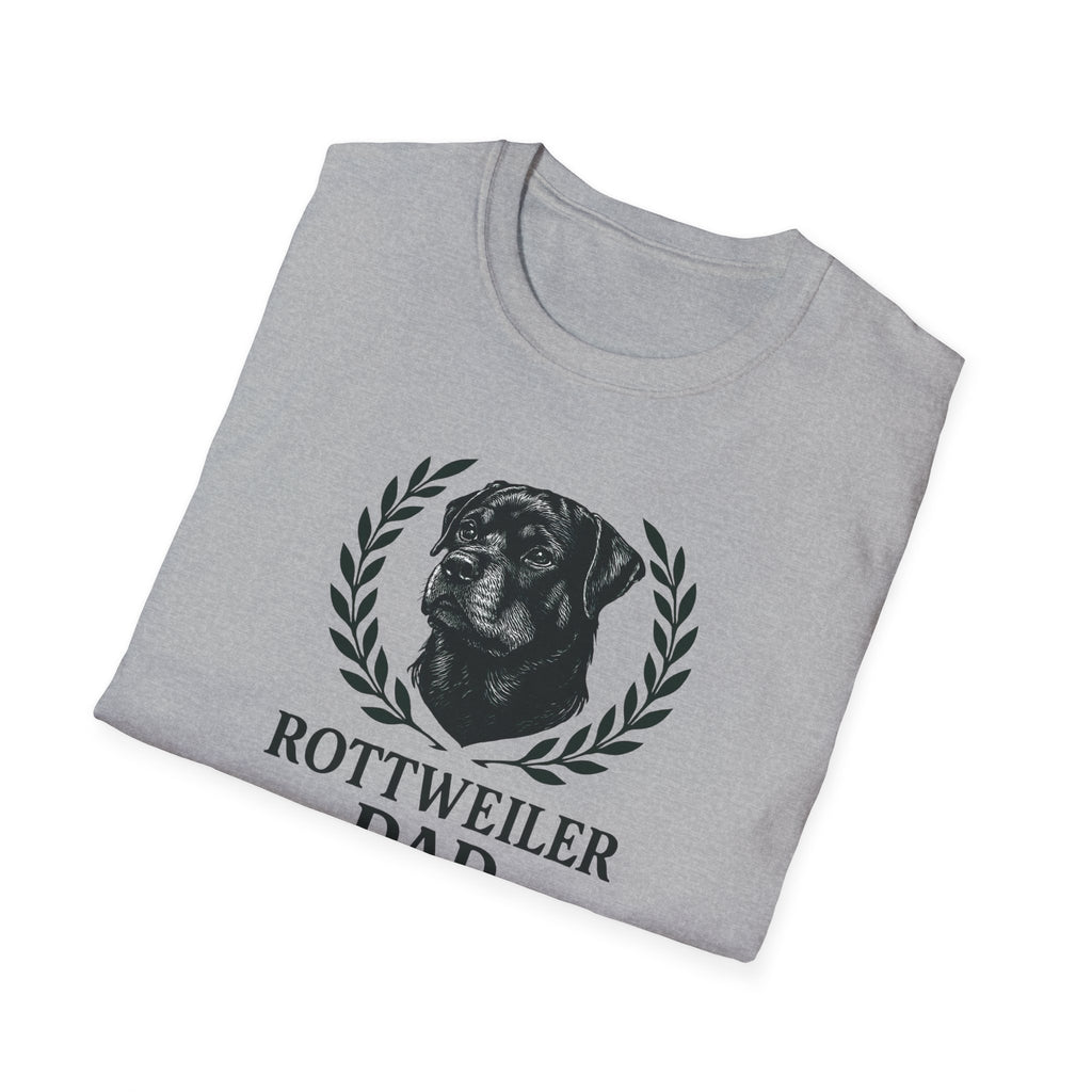 Rottweiler Dad Logo T-Shirt