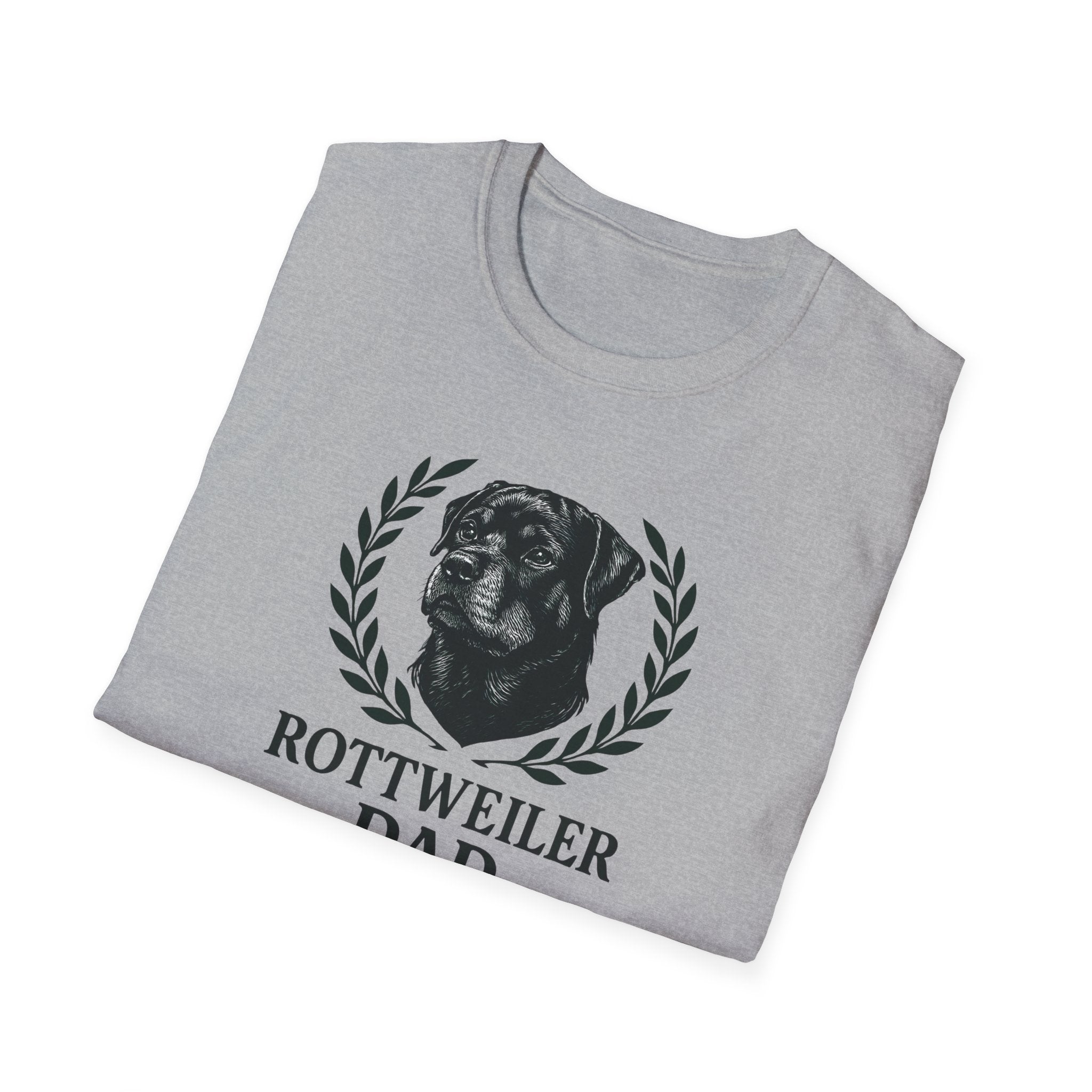 Rottweiler Dad Logo T-Shirt