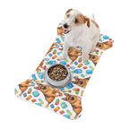 German Shepherd Pattern Feeding Mat