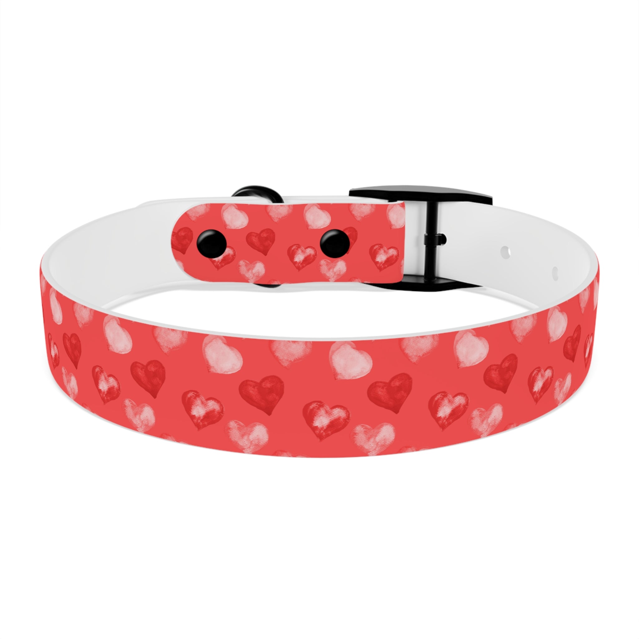 Valentine's Day Hearts Dog Collar