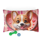 Corgi Valentine's Dog Bed