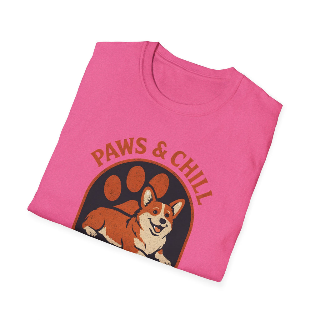 Corgi Paw and Chill T-Shirt