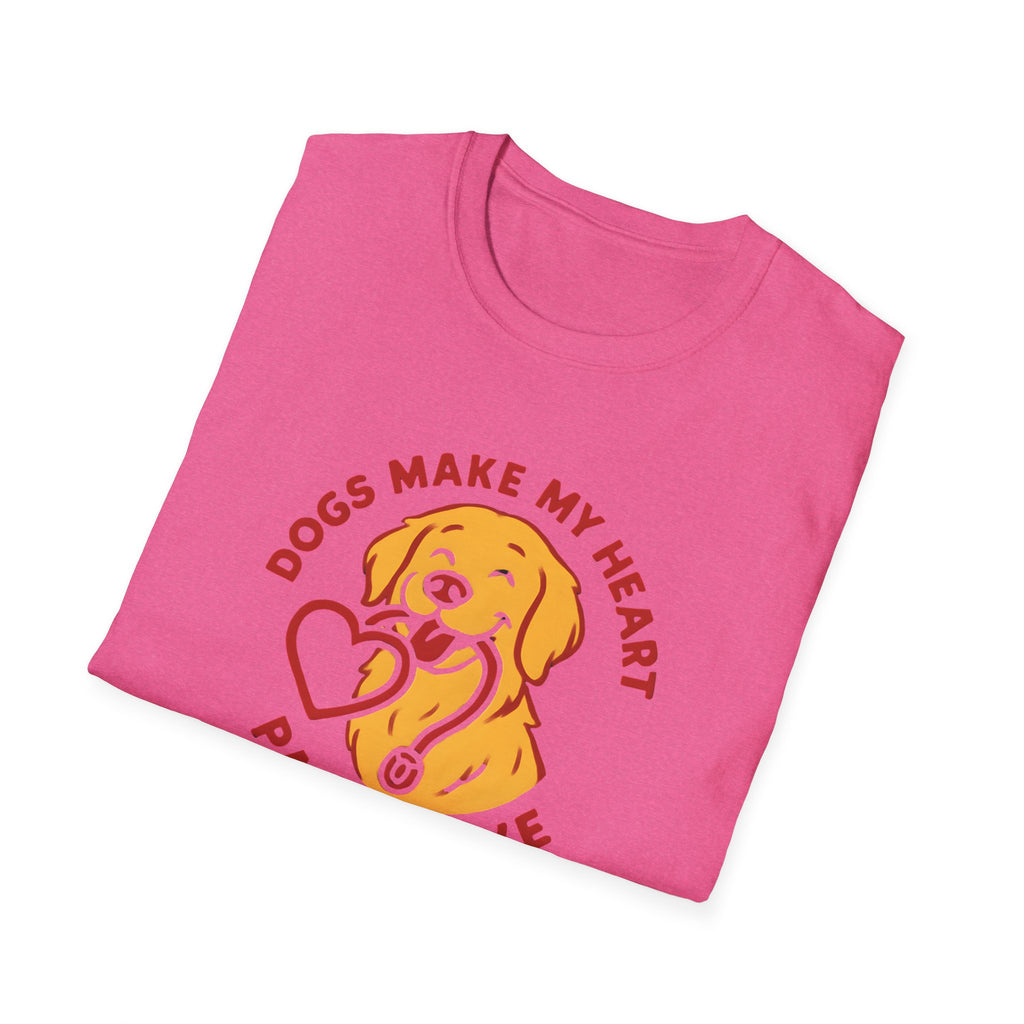 Dogs Make Heart Pawsitive T-Shirt