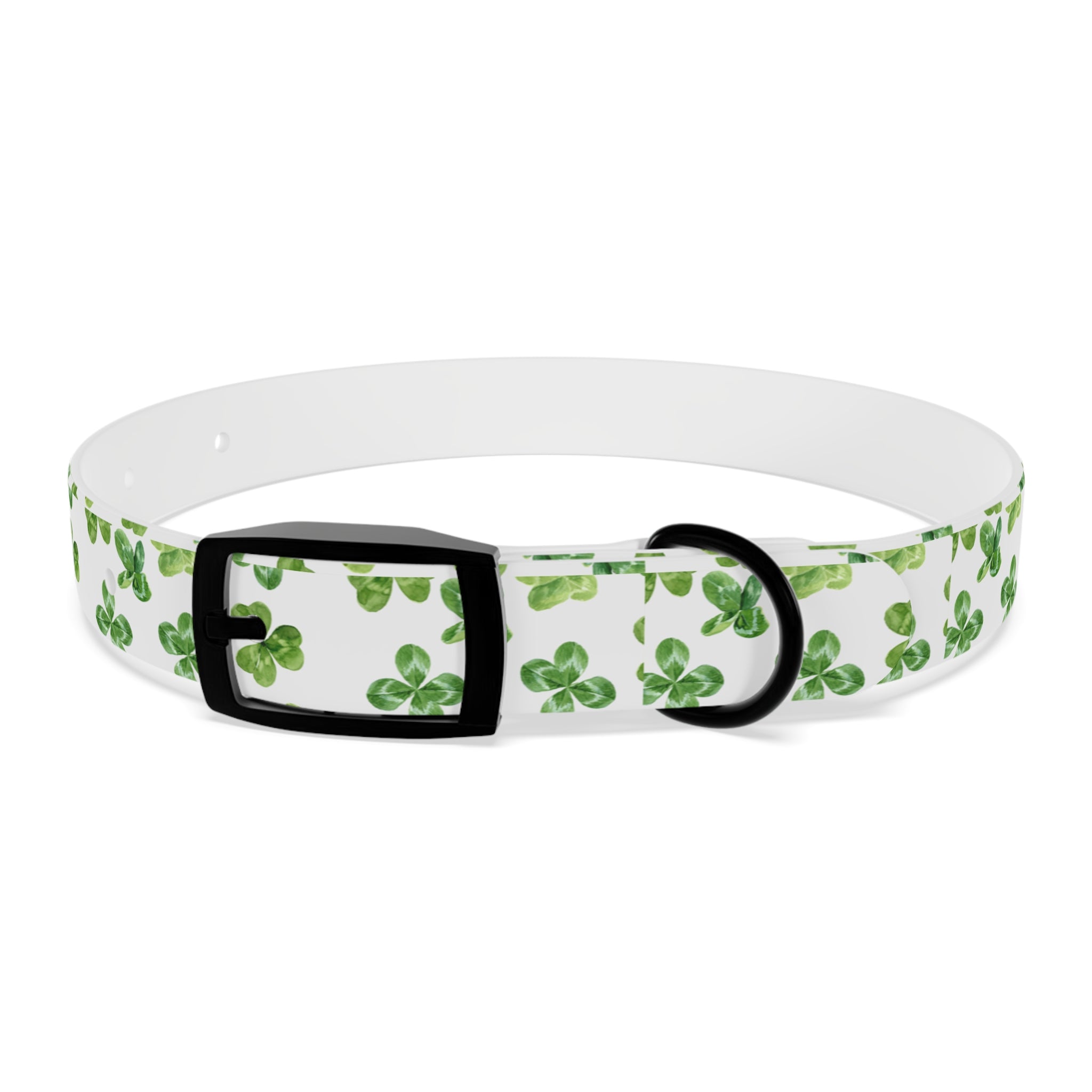 St Patrick's Day Clovers Dog Collar