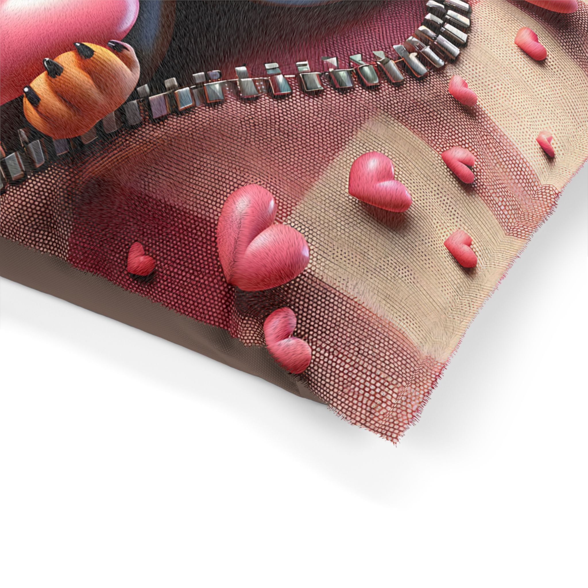 Dachshund Valentine's Dog Bed