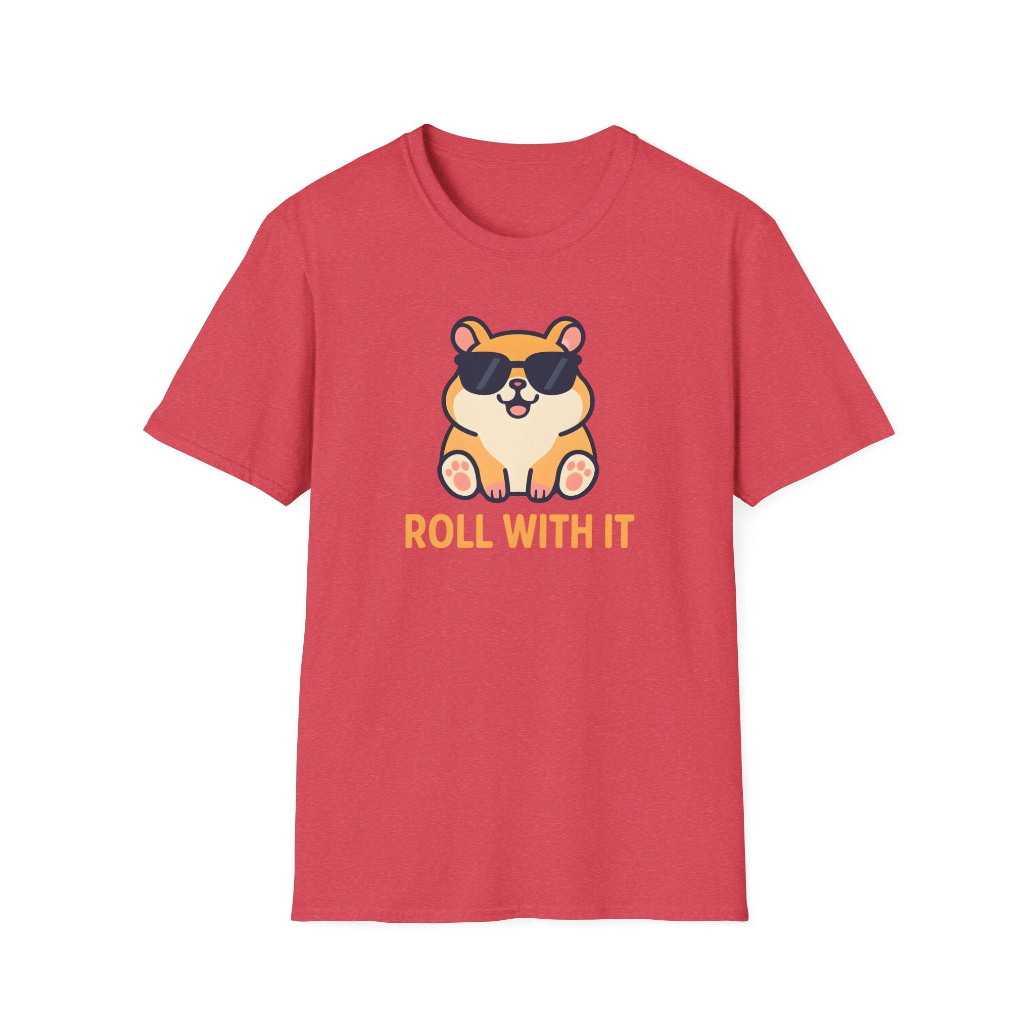 Corgi With Sunglasses Roll With It T-Shirt