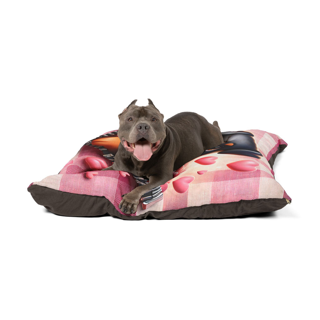 Rottweiler Valentine's Dog Bed